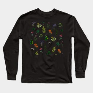 Herbal pattern Long Sleeve T-Shirt